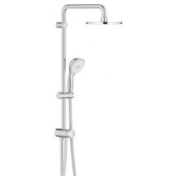 Dušo sistema Grohe Tempesta Rustic 200, su diverteriu