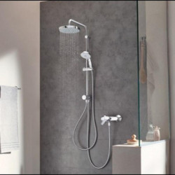 Dušo komplektas Grohe Tempesta 200, su diverteriu