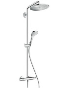 Termostatinis dušo komplektas Hansgrohe Croma Select S, chromas