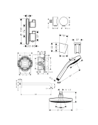 Termostatinis dušo komplektas Hansgrohe Croma Select S