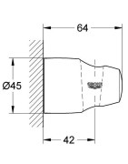 Rankinio dušo laikiklis Grohe Movario, nereguliuojamas