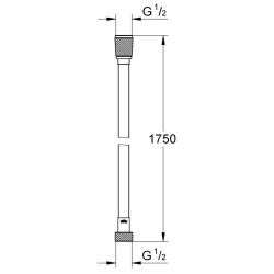 Dušo žarna Grohe Silverflex, 175 cm