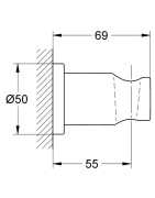 Dušo laikiklis Grohe Rainshower, nereguliuojamas