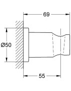 Dušo laikiklis Grohe Rainshower, "cool sunrise" spalvos