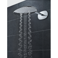 Dušo galva iš sienos Grohe Rainshower Duo 360, su 450 mm alkūne