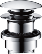 Uždarymo ventilis praustuvui/bidė Hansgrohe "push-open"
