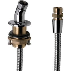 Paslėpto montavimo dušo laikiklis su žarna Hansgrohe