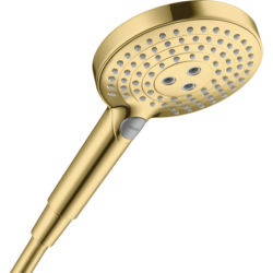 Dušo galva Hansgrohe Raindance S 120, 3 srovių, auksinė