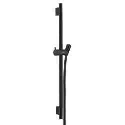 Dušo stovas Hansgrohe Unica S 65 cm, juodas, su žarna