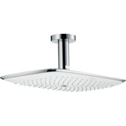 Dušo galva iš lubų Hansgrohe Pura Vida 400, su 100mm alkūne