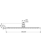 Dušo galva Ideal Standard Idealrain Luxe M1, 200x200 mm