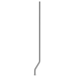 Vamzdis dušui Schell Vitus Ø15 x 1212 mm, chromuotas
