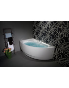 Vonia Balteco Idea 149x91 cm, su apdaila E15 (dešinė)