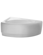 Vonia Balteco Idea 160x95 cm, su apdaila E16 (kairė)