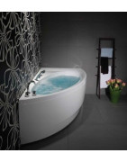 Vonia Balteco Idea 160x95 cm, su apdaila E16 (kairė)