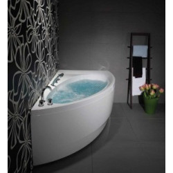Vonia Balteco Idea 160x95 cm, su apdaila E16 (kairė)