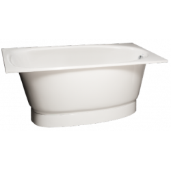 Vonios panelė Paa Uno, baltos spalvos