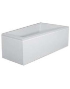 Šoninė panelė Roth voniai Eva Side 55, baltos spalvos