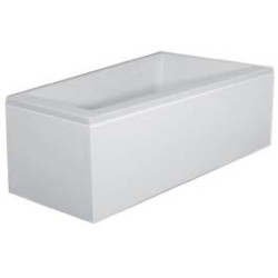 Šoninė panelė Roth voniai Eva Side 55, baltos spalvos