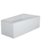 Priekinė panelė Roth voniai Eva Side 153, baltos spalvos, dešinė