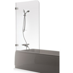 Vonios sienelė Baltijos Brasta Gaja 75 cm, skaidriu stiklu