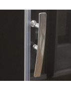 Šoninė sienelė Roth PXV2L/1600, brillant, skaidrus stiklas