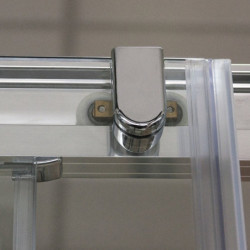 Šoninė sienelė Roth PXV2L/1600, brillant, skaidrus stiklas