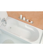 Vonia Jika Lyra Plus 170x75cm, su kojelėmis, stačiakampė
