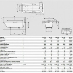 Vonia Kaldewei Cayono Star 170x75 cm, su perlo efektu