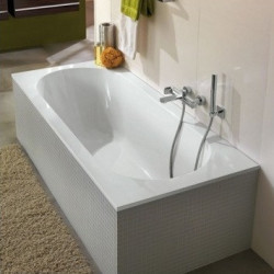 Stačiakampė vonia Villeroy Boch Oberon 2.0 170x75 cm, su sifonu