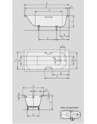 Vonia Kaldewei Cayono Star 160x70 cm, su perlo efektu