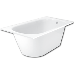 Vonia Paa Vario Long 170x75 cm, laisvai statoma, su sifonu