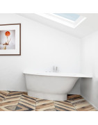 Vonia Vispool Trevi L, 150x95 cm, dešinė