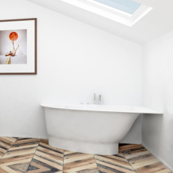 Vonia Vispool Trevi L, 150x95 cm, dešinė