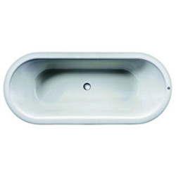 Vonia Gustavsberg Duo 6316 158x68 cm, balta, laisvai pastatoma