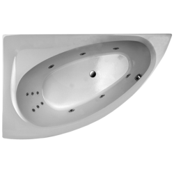 Vonia Balteco Idea 149x91 cm, su apdaila E15, masažinė