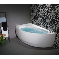 Vonia Balteco Idea 160x95 cm, su apdaila E16, masažinė