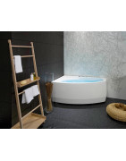 Vonia Balteco Rhea 160x100 cm, su apdaila E15, masažinė