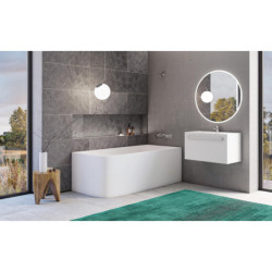 Akmens masės vonia Balteco Leon 180x80 cm