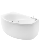 Vonia Balteco Eclipse 169x97cm, su apdaila E15, masažinė