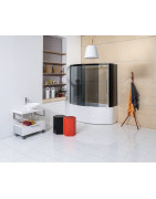 Vonia Balteco Eclipse 169x97cm, su apdaila E15, masažinė