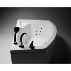 Vonia Balteco Rhea 169x118 cm, su apdaila E15, masažinė, DJ1