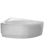 Vonia Balteco Idea 160x95 cm, su apdaila E15 (dešinė), masažinė