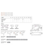 Vonia Balteco Idea 160x95 cm, su apdaila E15 (dešinė), masažinė
