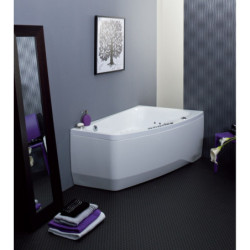 Vonia Balteco Orion 169x102 cm, su apdaila E15, masažinė