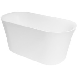 Poliruota akmens masės vonia Balteco Fiore, 157x72x61 cm