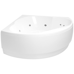 Vonia Balteco Metro 155x155 cm, su apdaila E17, masažinė