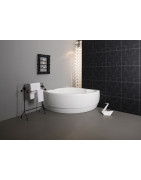 Vonia Balteco Metro 155x155 cm, su apdaila E17, masažinė