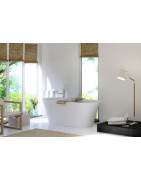 Akmens masės vonia Balteco Fiore, 180x82x63 cm