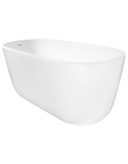 Akmens masės vonia Balteco Azur, 130x70x61 cm